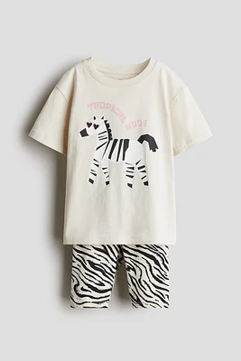 2-piece Printed Set