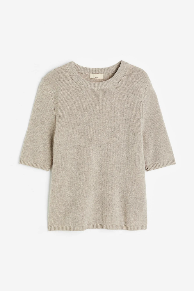 Knit Cashmere Top