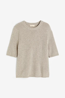 Knit Cashmere Top