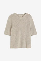 Knit Cashmere Top