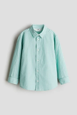 Long-sleeved Cotton Shirt