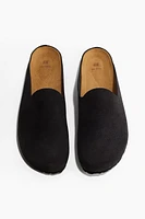 Suede Mules