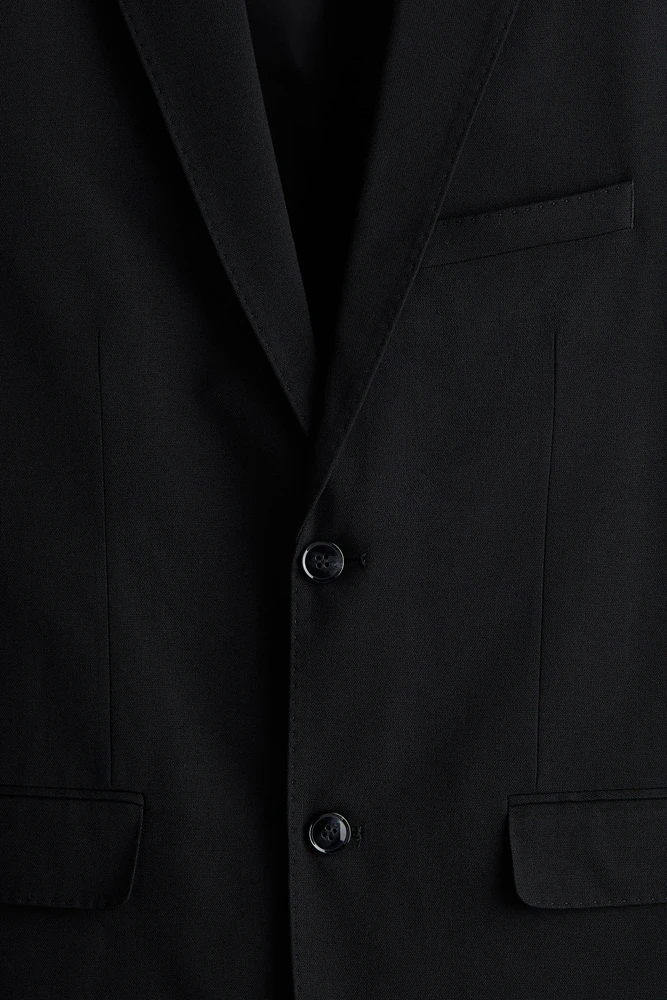 Slim-Fit Single-Breasted Jacket