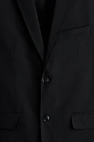 Slim-Fit Single-Breasted Jacket