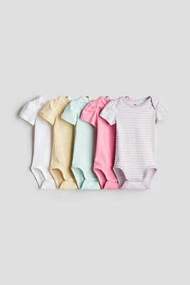 Lot de 5 maillots en coton