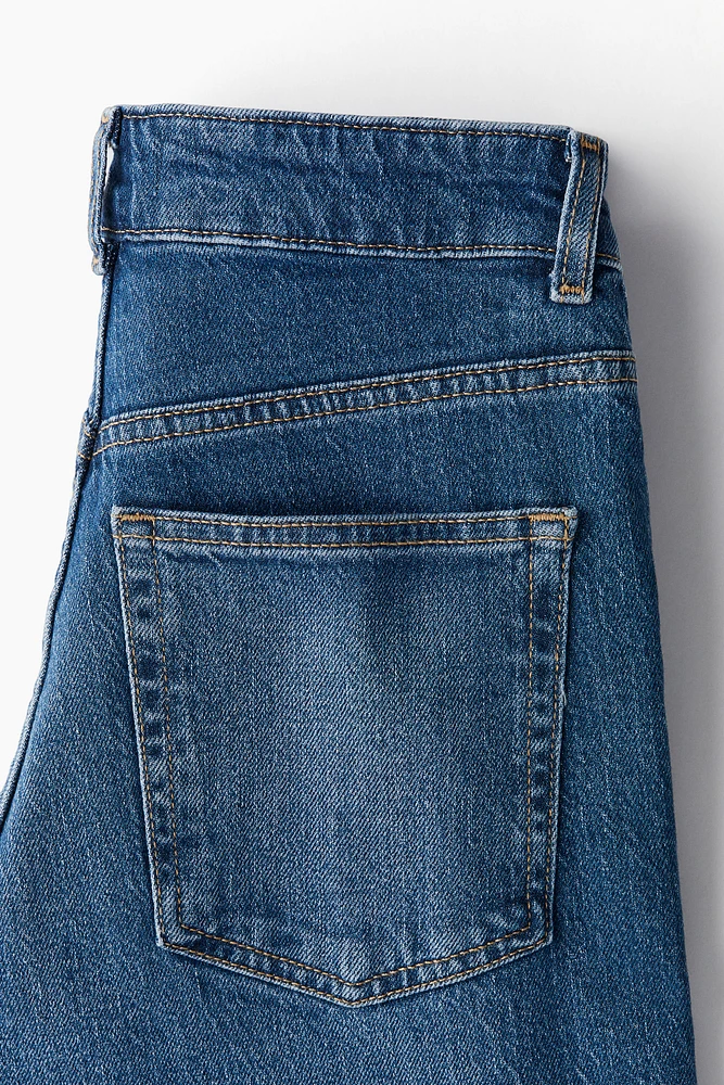 Wide High Jeans