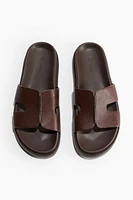 Leather Slides