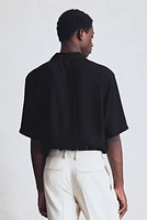 Regular-Fit Crinkled Resort Shirt