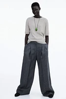 Fine-Knit Cashmere Top