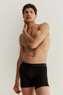 2-Pack Mid-Length Boxer Briefs with Lycra®