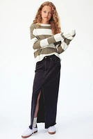 Rib-knit Sweater