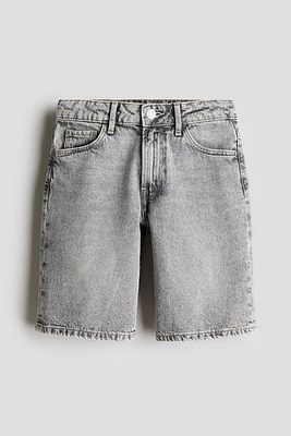 Short ample en denim