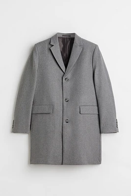 Wool-blend Coat