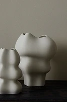 Extra-Large Irregular-Shaped Stoneware Vase