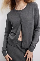 Fine-knit Cardigan