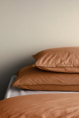Washed Cotton Pillowcase
