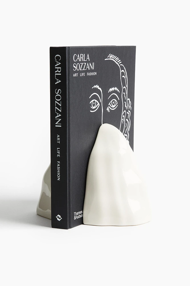 Stoneware Bookend