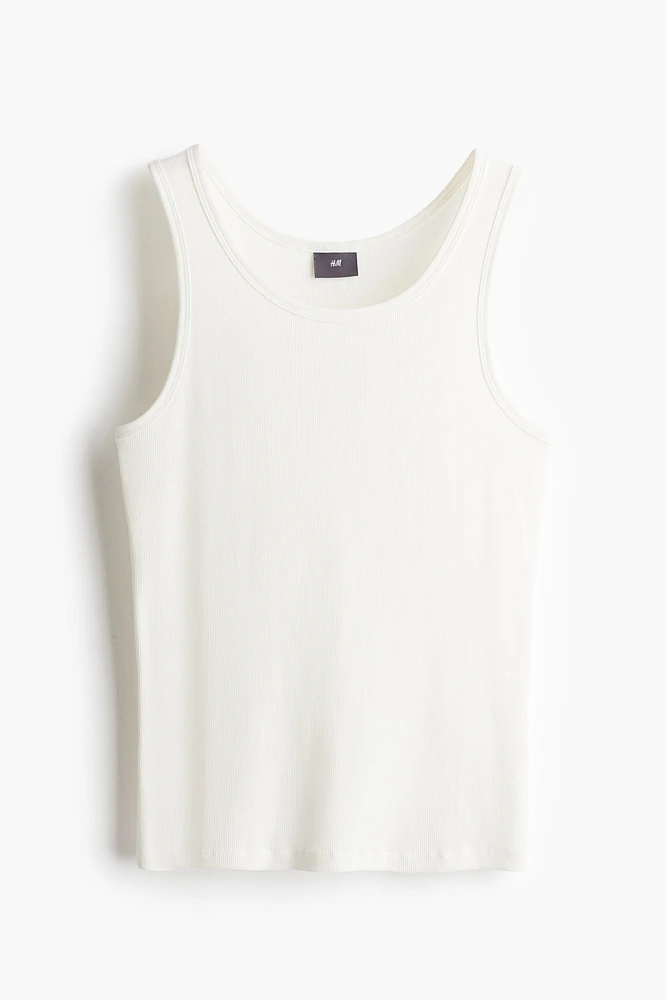 Cotton Pajama Tank Top and Shorts