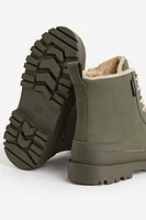 Waterproof Lace-up Boots