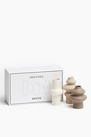 3-pack Mini Stoneware Vases