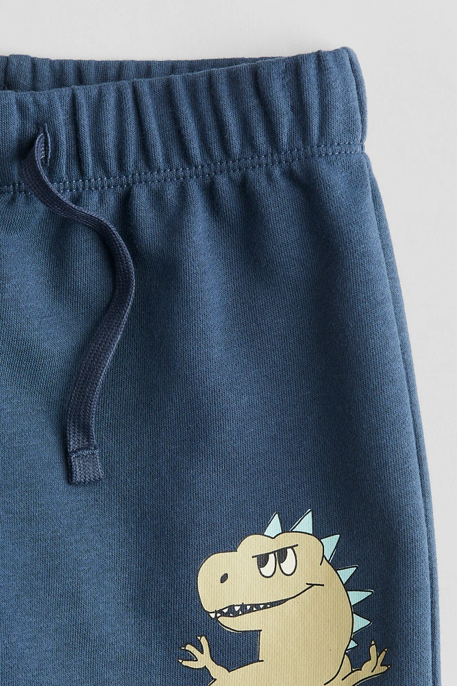 Printed Sweatshorts