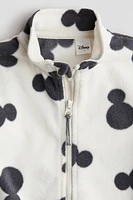 Patterned Fleece Jacket