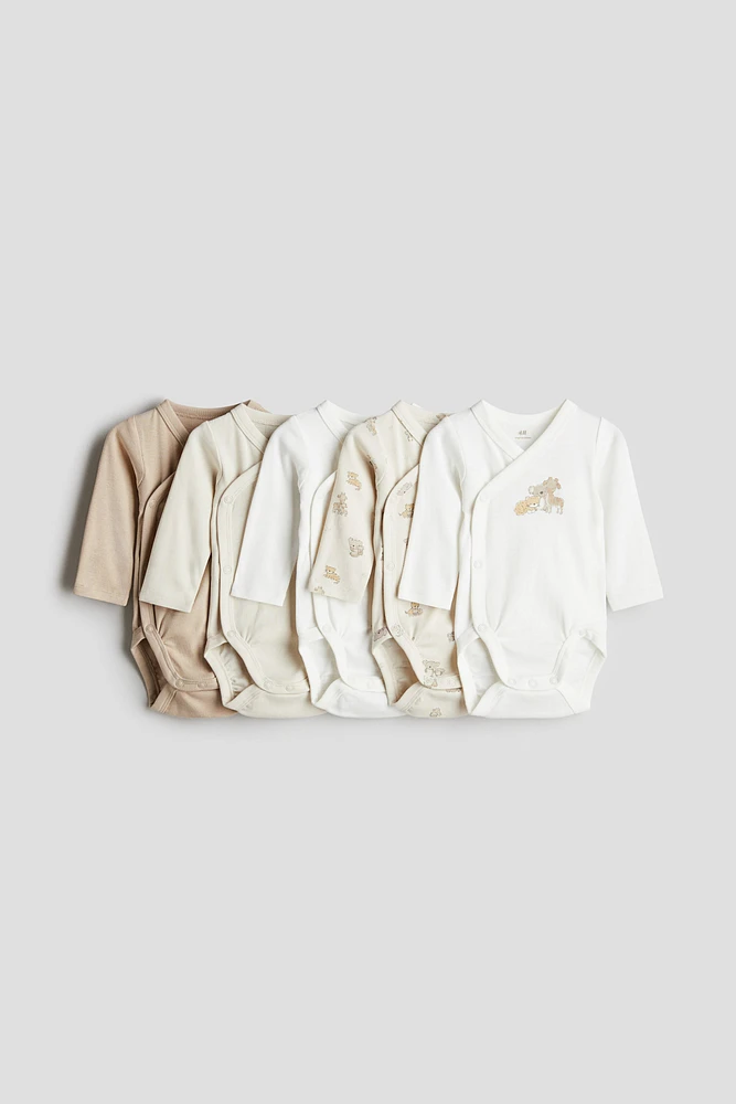 5-pack Wrapover Bodysuits