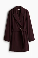 Belted Jacket Dress