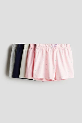 Lot de 5 shorts en coton