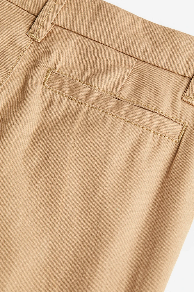 Relaxed Fit Cotton Chinos