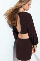 Open-Back Blouse