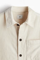 Regular Fit Corduroy Overshirt