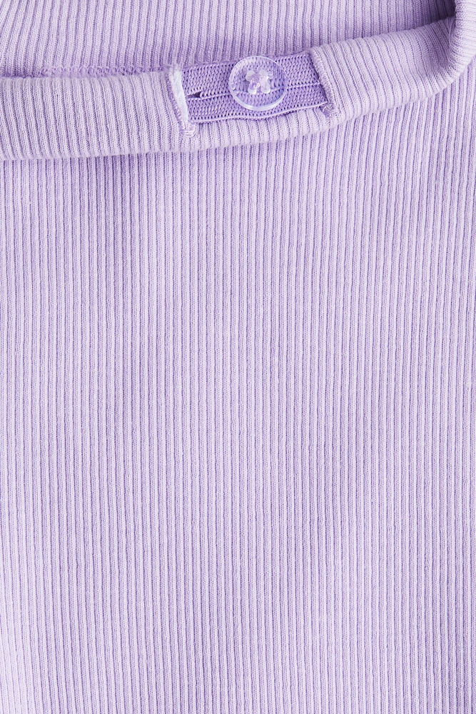 Ribbed Jersey Leggings