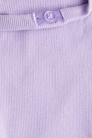Ribbed Jersey Leggings