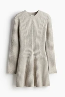 Rib-knit Dress