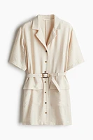 Belted Cargo Dress