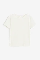 Ribbed Cotton Jersey Shirt