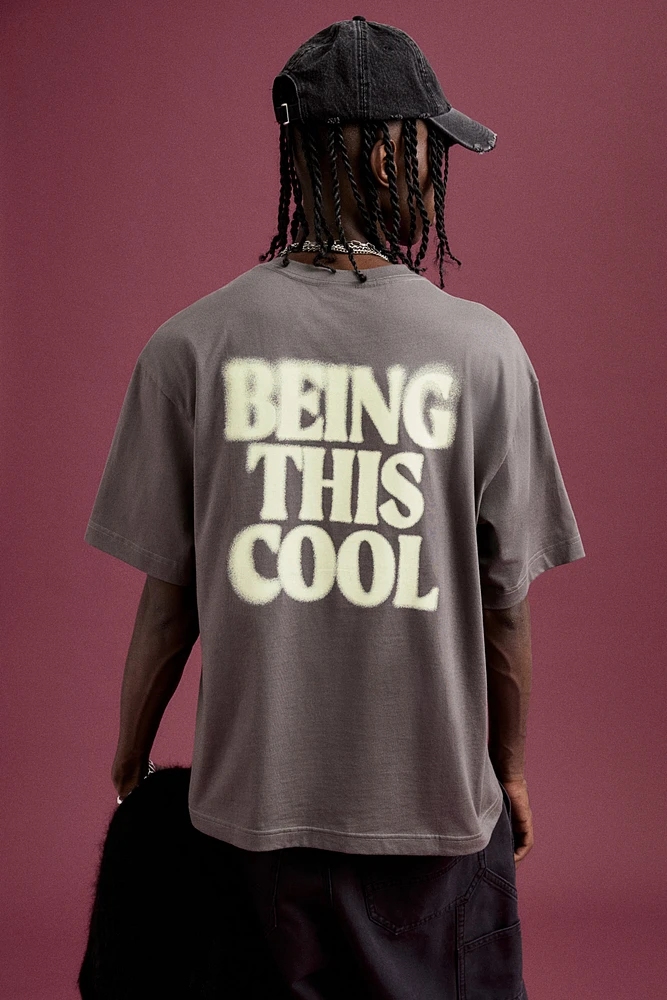 Loose Fit Printed T-shirt