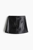 A-line mini skirt