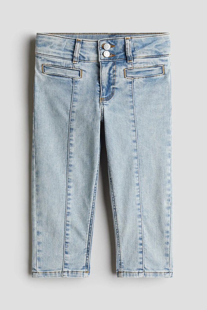 Skinny Fit Capri Jeans