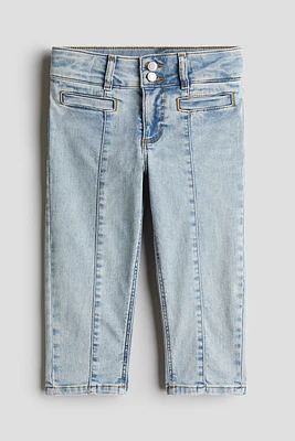 Skinny Fit Capri Jeans