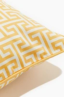 Patterned Cotton Cushion Cover
