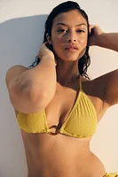 Haut de maillot triangle coussiné