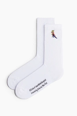 Chaussettes avec motif