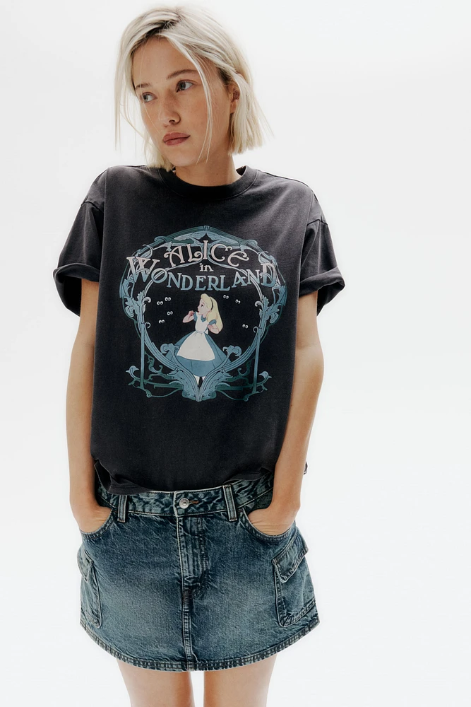 T-shirt grande taille imprimé