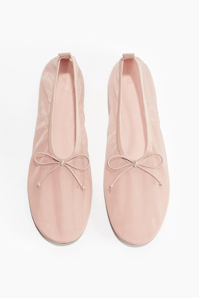 Mesh Ballet Flats