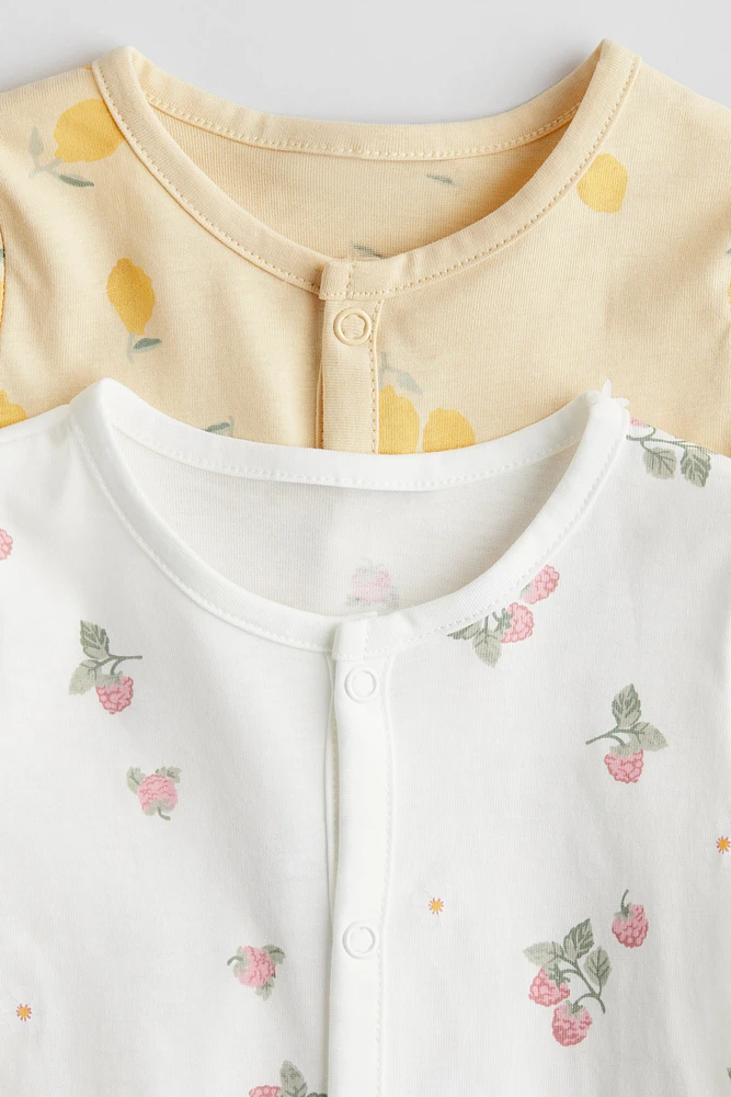 Lot de 2 pyjamas en coton