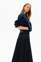 A-Line Denim Skirt