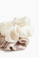 2-pack Silk Scrunchies