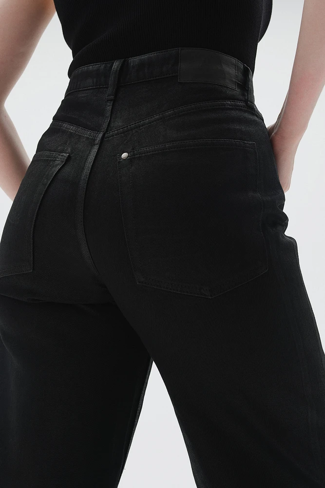 Curvy Fit Wide Ultra High Jeans